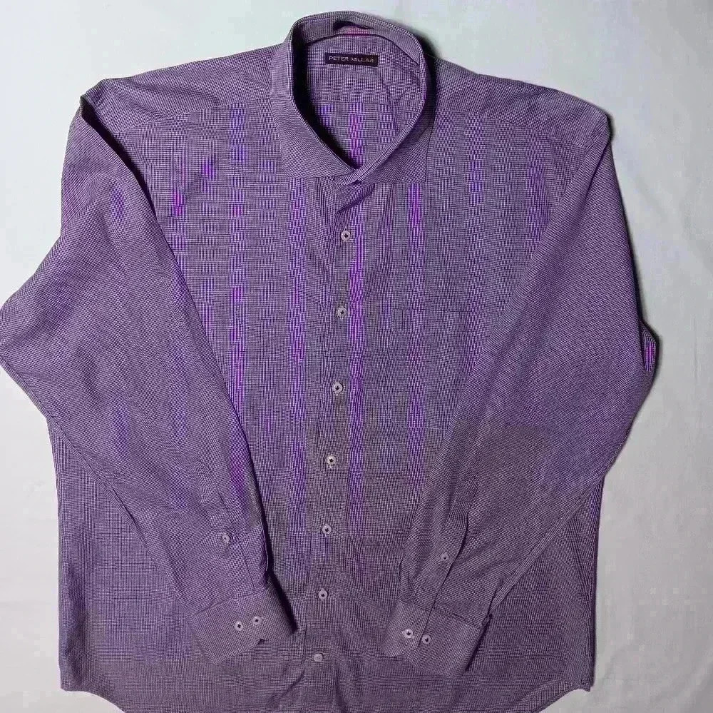 Peter Millar Men's button down shirt XL. - Picture 3 of 8